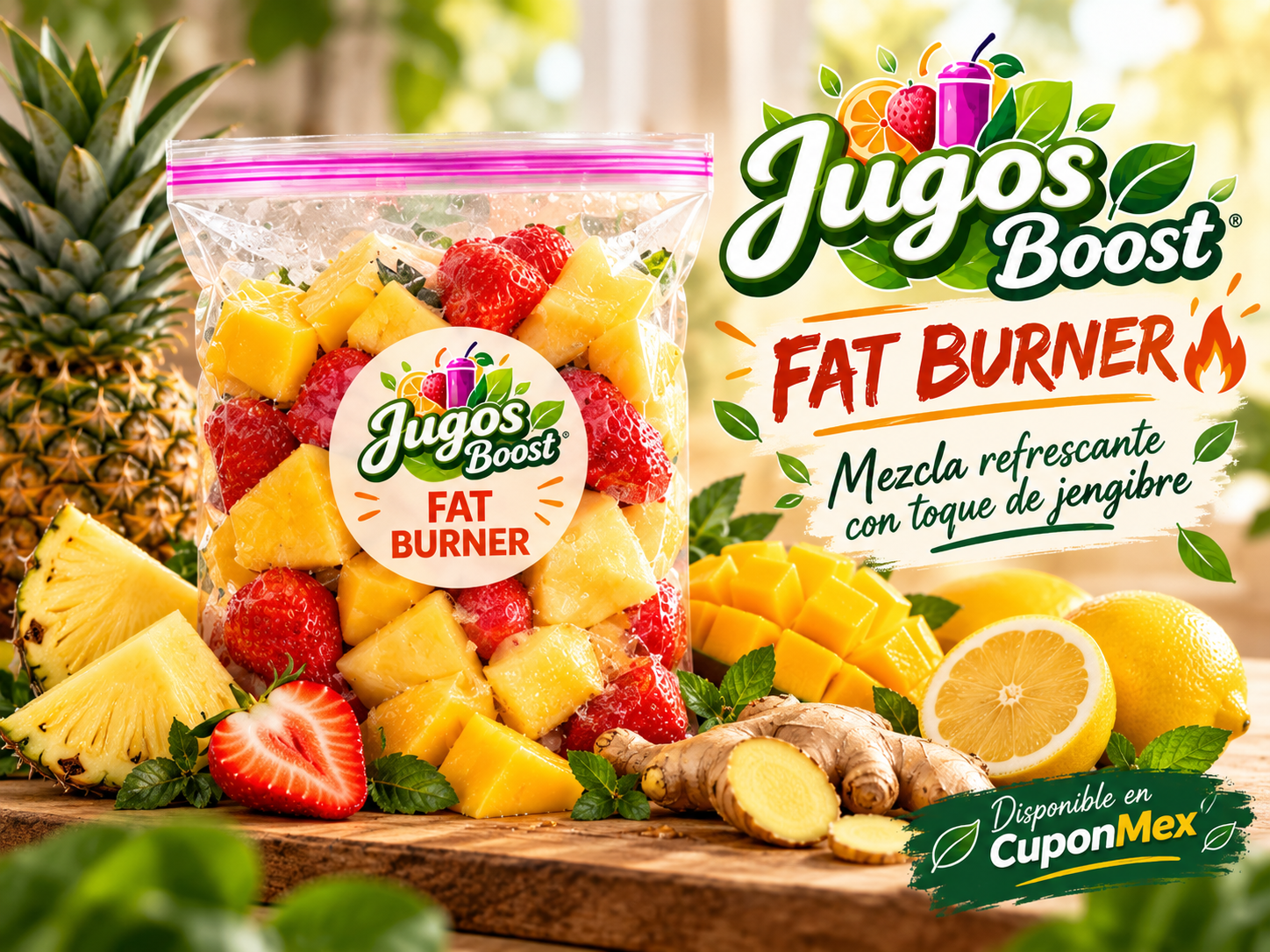 Tu semana de jugos lista en minutos de Jugos Boost en San Luis Potosí