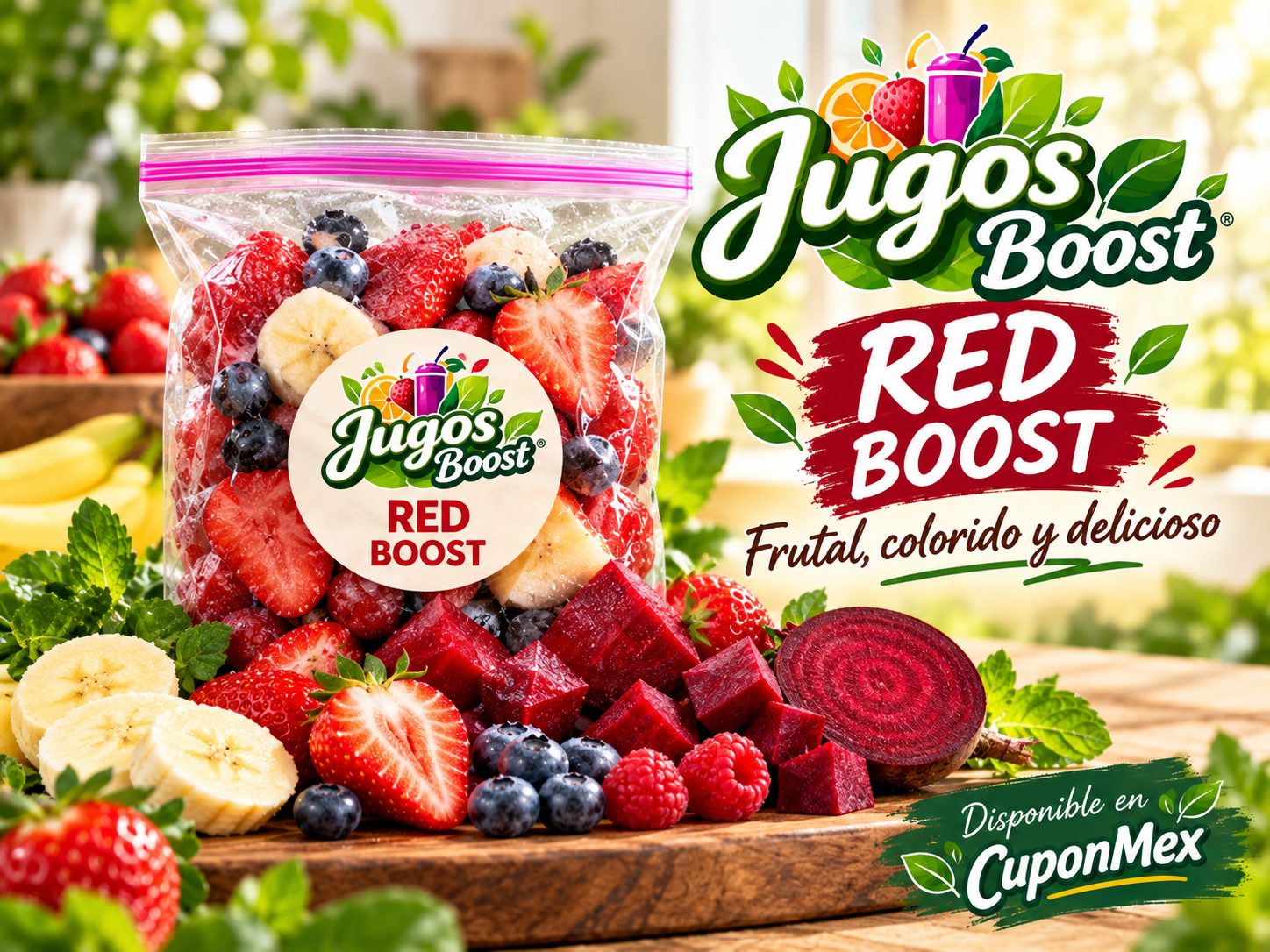 Tu semana de jugos lista en minutos de Jugos Boost en San Luis Potosí